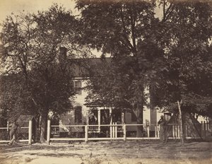 1865年2月、バージニア州ウェルドン鉄道のエイケンハウス 作： John Reekie