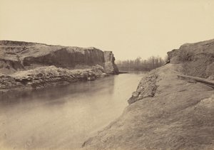 1864年3月、ジェームズリバーのダッチギャップ運河