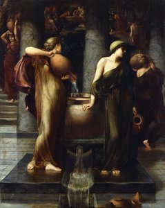 ダナイドの労働、1878 作： John Reinhard Weguelin