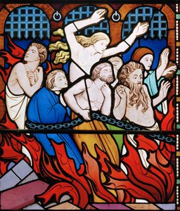 The Damned、The Last Judgement、1860（ステンドグラス）の詳細 作： John Richard Clayton