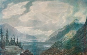 18世紀のアルパインバレー 作： John Robert Cozens