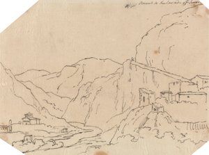 Nousu Ternin kaskadille 作： John Robert Cozens