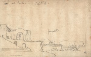 ポルティチで 作： John Robert Cozens