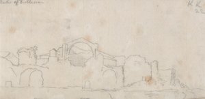 ディオクレシアヌス浴場 作： John Robert Cozens