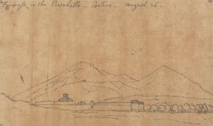 Linnoitus Boschettossa, Porticissa, 26. elokuuta 作： John Robert Cozens