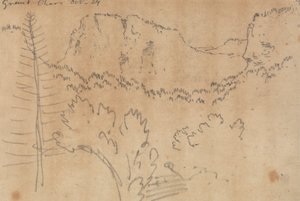 グラン・シャルトリューズ、10月24日 作： John Robert Cozens
