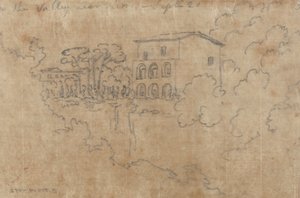 9月20日、ヴィエトリ近郊の谷にて 作： John Robert Cozens