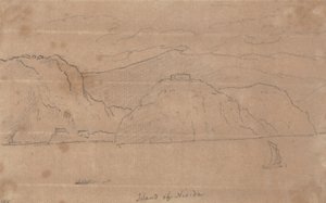 西田島 作： John Robert Cozens