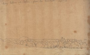 Palácio do Rei em Portici do Boschetto, 2 de setembro 作： John Robert Cozens