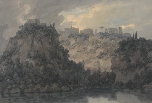 ネミ湖にて 作： John Robert Cozens