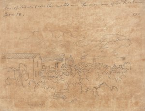 城壁から見たパドヴァ 作： ジョン・ロバート・コーズ