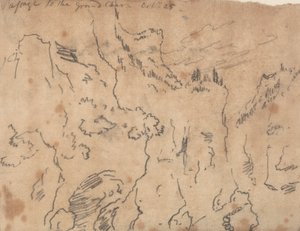 グランド シャルトリューズへの通路、10 月 25 日 作： John Robert Cozens
