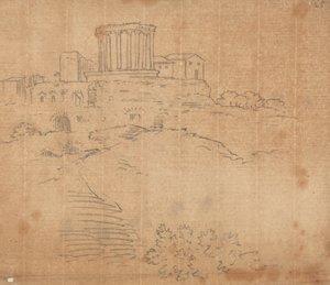 遺跡 作： John Robert Cozens