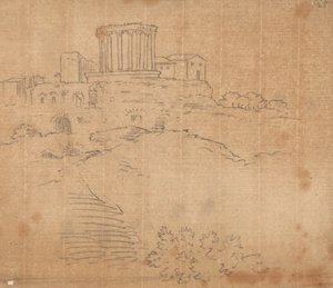 廃墟 作： John Robert Cozens