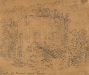 バイア近くのヴィーナス神殿 作： John Robert Cozens