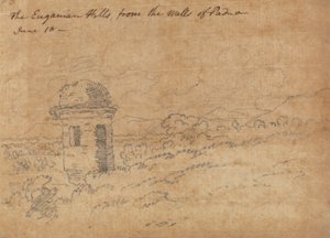 エウガニアの丘 作： John Robert Cozens
