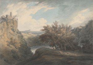 ネミ湖 作： John Robert Cozens