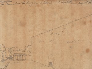 パローニで王様が遊ぶ場所 作： John Robert Cozens