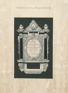 インジェストル教会-フランシス・チェットウィンドへのタブレット：絵画、nd [19世紀] (絵画) 作： John Robert Fernyhough