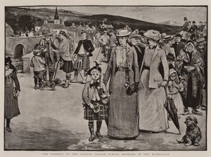 ライチョウのシーズンの始まり、高地の日曜日の朝 作： John Robertson Reid
