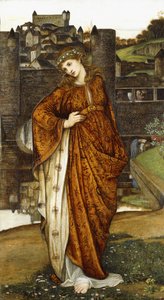 水門の聖母、 作： John Roddam Spencer Stanhope