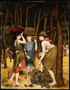 ヴィアレッジョのパインウッズ 作： John Roddam Spencer Stanhope
