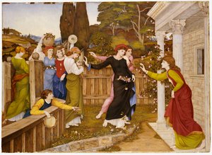 シュラマイト、1882年頃 作： John Roddam Spencer Stanhope
