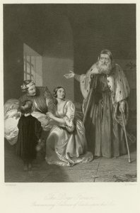 2つのフォスカリ 作： John Rogers Herbert