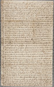 セントアンドリュースの学生であるジョンロウから叔父への手紙、1691年 作： John Row