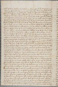 セントアンドリュースの学生であるジョンロウから叔父への手紙、1691年 作： John Row