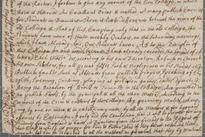 セントアンドリュースの学生であるジョンロウから叔父への手紙、1691年 作： John Row