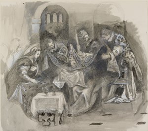 1869 年 8 月、サン ロッコ大聖堂のティントレットの割礼の絵 作： John Ruskin