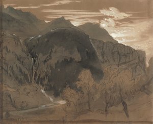山岳風景 作： John Ruskin