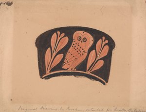 Coruja, depois de um sótão Kantharos 作： John Ruskin