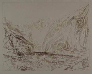 サンド マウンテン シーン 作： John Ruskin