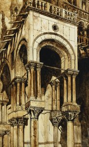 Stの南西ポーチコ、 作： John Ruskin