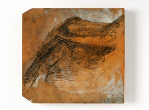 スイス、シュタウバッハ (木にペン、インク、水彩) 作： John Ruskin