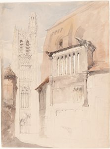 サンスの大聖堂の塔 作： John Ruskin