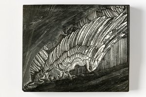 デュラー作「翼」（木彫りのブロック） 作： John Ruskin
