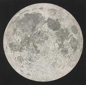 月面地図作成、1805年から2006年 作： John Russell