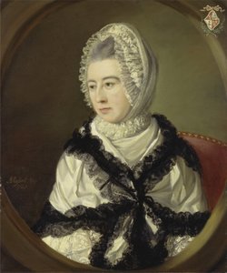 女性の肖像 作： John Russell