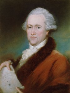 ウィリアム・ハーシェル卿（1738-1822）、1795年頃（油彩・パネル） 作： John Russell