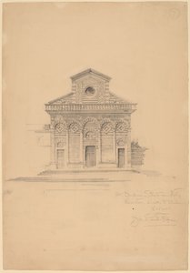 ピストイア、聖アンドレア 作： John Russell Pope