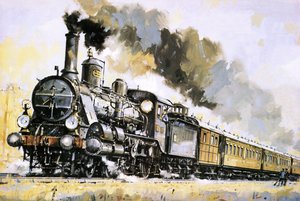 1883年に導入されたオリエント急行 作： ジョン・S・スミス
