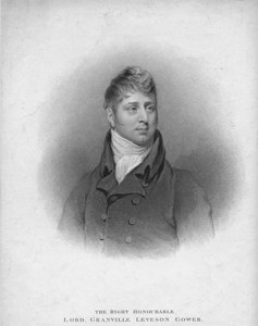 右名誉卿グランビルレブソンガワー、1813年。 作： John Samuel Agar