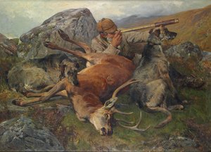 ストーカーを見守る、1883 作： John Sargent Noble