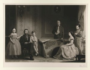 グラントとその家族 作： John Sartain