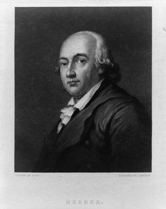 ヨハン・ゴットフリート・ヘルダー1744-1803の肖像、1828年から1880年の間に 作： John Sartain