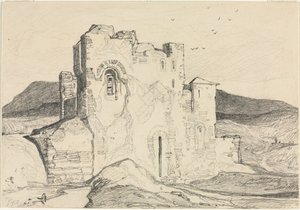 ノルマンディーの城 作： John Sell Cotman