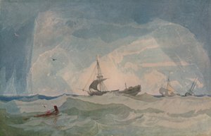荒廃した旅団、1923 作： John Sell Cotman